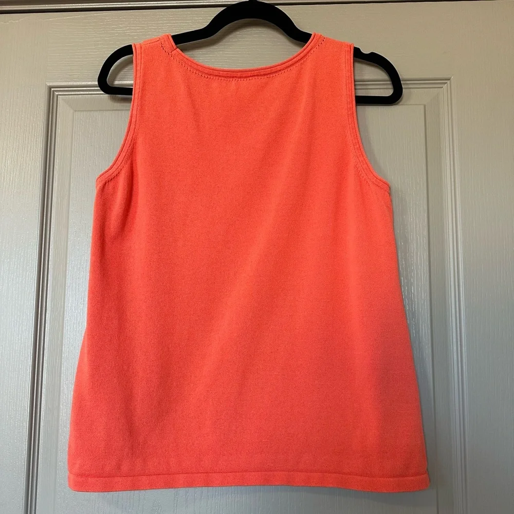 Chico’s Eyelet Button-Front Top + Matching Tank Set
